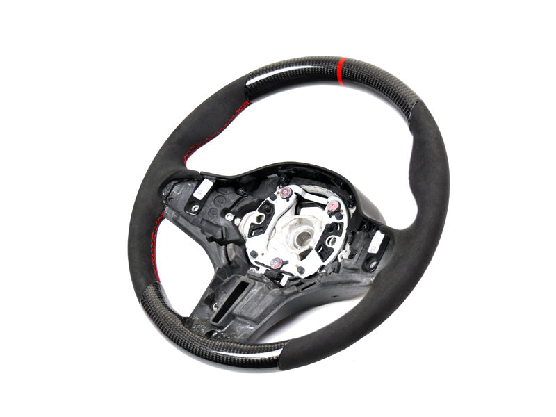 AutoTecknic Replacement Carbon Steering Wheel - F95 X5M | F96 X6M-Interior-Silicon Valley Bimmer