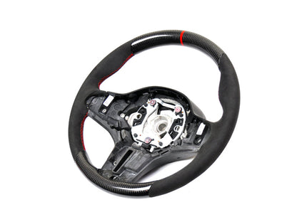AutoTecknic Replacement Carbon Steering Wheel - F95 X5M | F96 X6M-Interior-Silicon Valley Bimmer