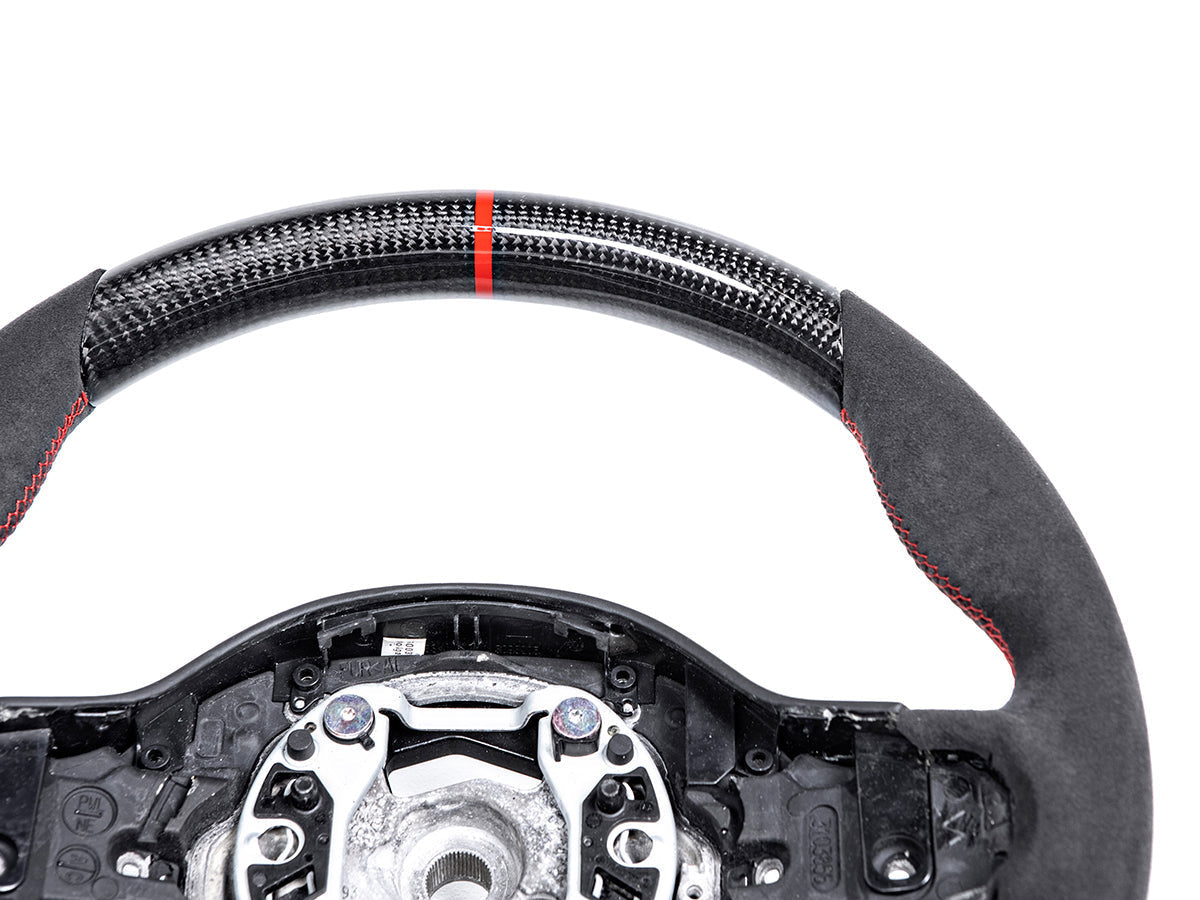 AutoTecknic Replacement Carbon Steering Wheel - F95 X5M | F96 X6M-Interior-Silicon Valley Bimmer