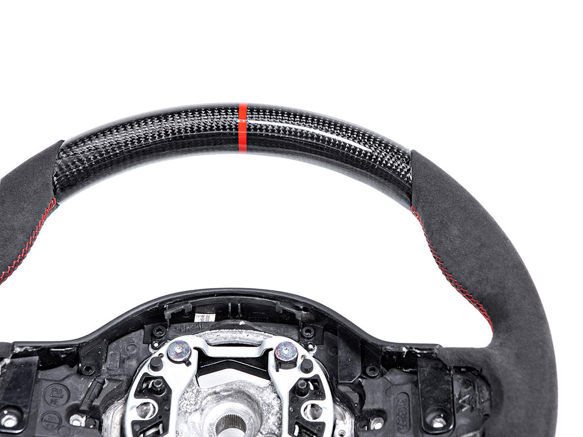 AutoTecknic Replacement Carbon Steering Wheel - F95 X5M | F96 X6M-Interior-Silicon Valley Bimmer