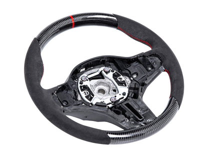 AutoTecknic Replacement Carbon Steering Wheel - F95 X5M | F96 X6M-Interior-Silicon Valley Bimmer