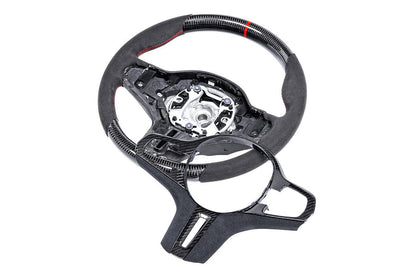 AutoTecknic Replacement Carbon Steering Wheel - F97 X3M | F98 X4M-Interior-Silicon Valley Bimmer