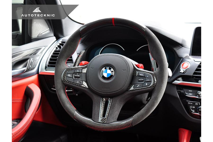 AutoTecknic Replacement Carbon Steering Wheel - G05 X5 | G06 X6 | G07 X7-Interior-Silicon Valley Bimmer