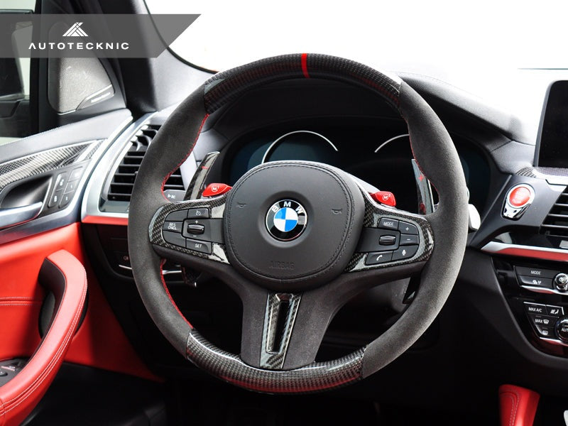 AutoTecknic Replacement Carbon Steering Wheel - G8X M2/ M3/ M4-Interior-Silicon Valley Bimmer
