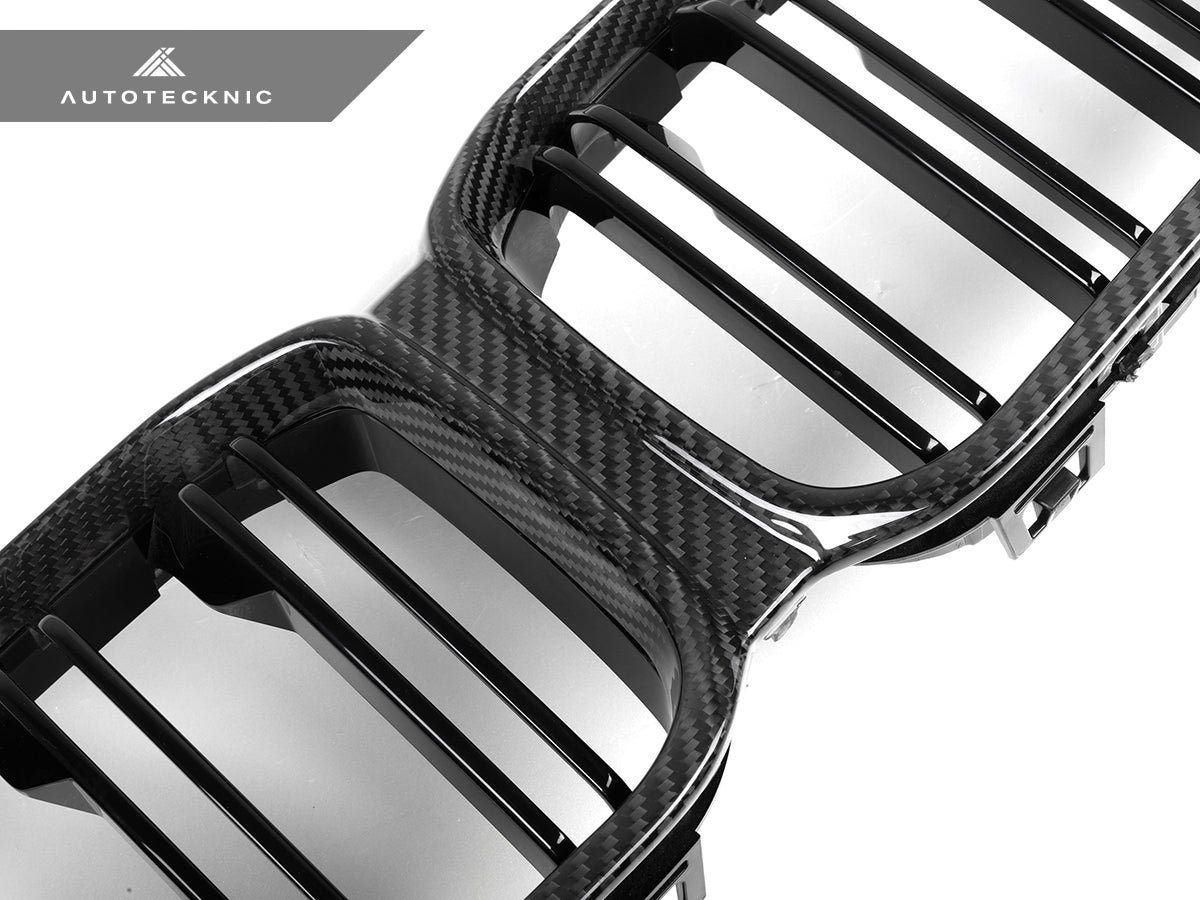AutoTecknic Replacement Dry Carbon Front Grille - F87 M2 Competition-Exterior-Silicon Valley Bimmer