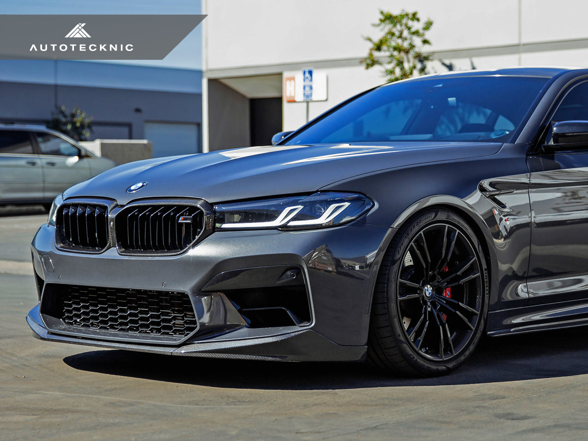 AutoTecknic Replacement Dry Carbon Grille Surround - F90 M5 LCI-Exterior-Silicon Valley Bimmer