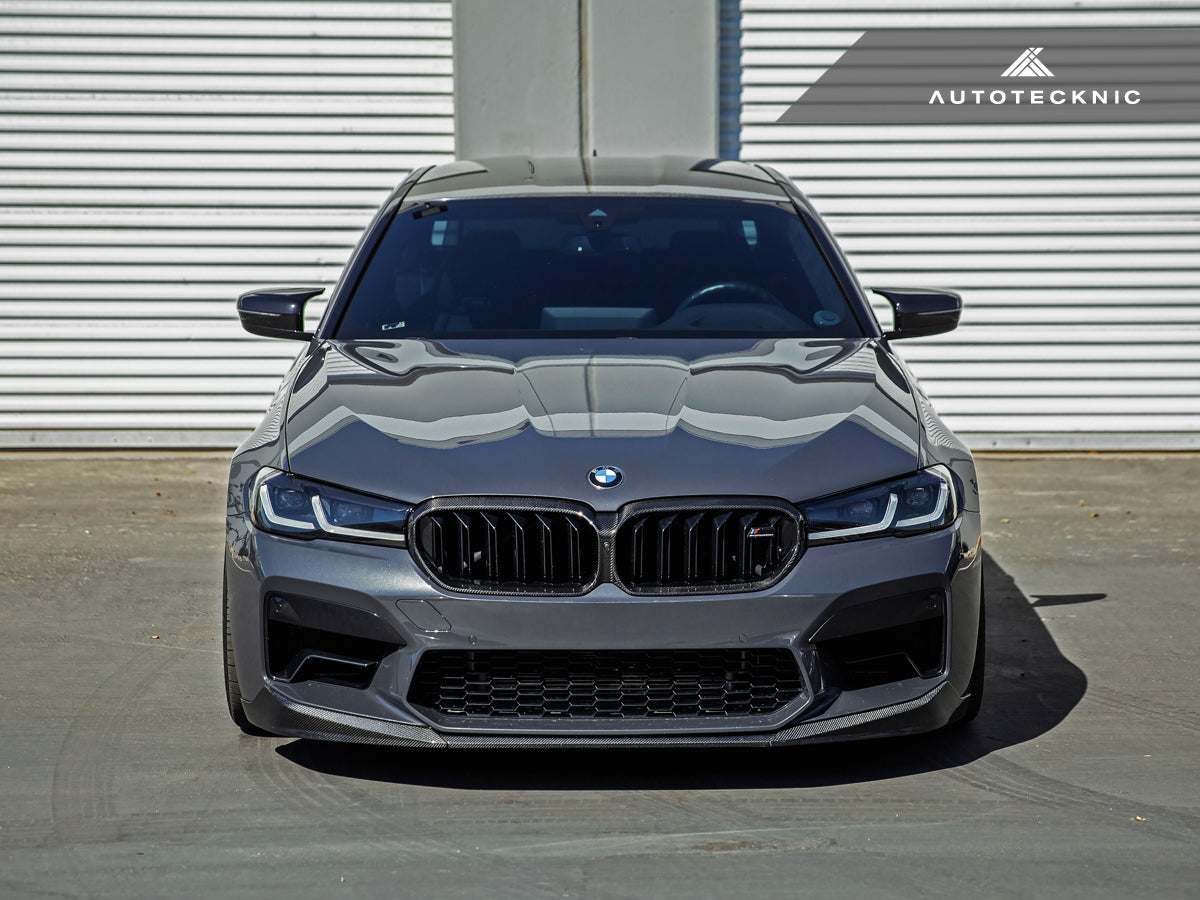 AutoTecknic Replacement Dry Carbon Grille Surround - F90 M5 LCI-Exterior-Silicon Valley Bimmer