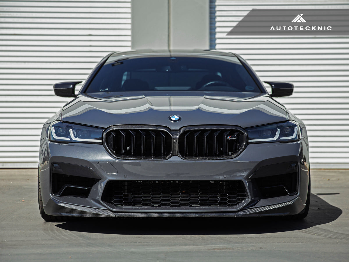 AutoTecknic Replacement Dry Carbon Grille Surround - F90 M5 LCI-Exterior-Silicon Valley Bimmer