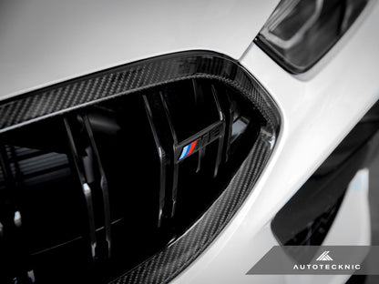 AutoTecknic Replacement Dry Carbon Grille Surround - F9X M8-Exterior-Silicon Valley Bimmer