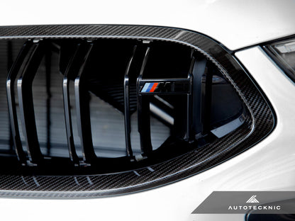 AutoTecknic Replacement Dry Carbon Grille Surround - F9X M8-Exterior-Silicon Valley Bimmer