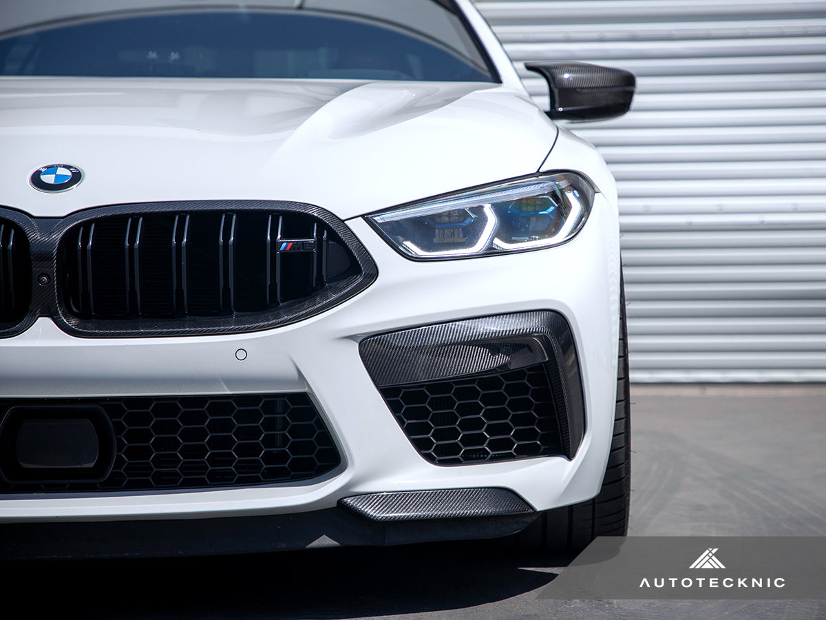 AutoTecknic Replacement Dry Carbon Grille Surround - F9X M8-Exterior-Silicon Valley Bimmer
