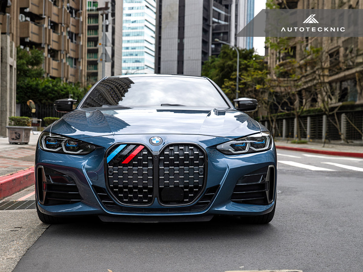 AutoTecknic Replacement Dry Carbon Grille Surround - G22 4-Series Coupe-Exterior-Silicon Valley Bimmer