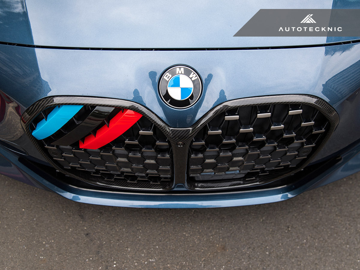 AutoTecknic Replacement Dry Carbon Grille Surround - G22 4-Series Coupe-Exterior-Silicon Valley Bimmer