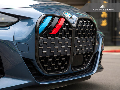 AutoTecknic Replacement Dry Carbon Grille Surround - G22 4-Series Coupe-Exterior-Silicon Valley Bimmer