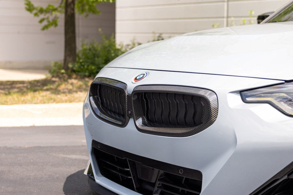 AutoTecknic Replacement Dry Carbon Grille Surround - G42 2-Series-Exterior-Silicon Valley Bimmer