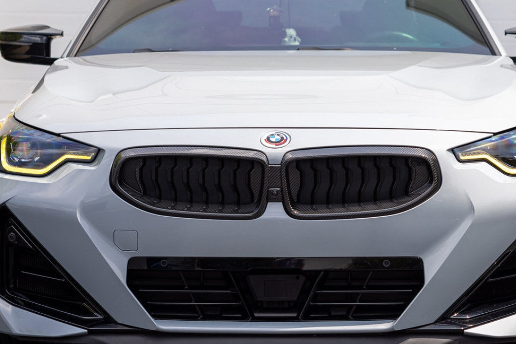 AutoTecknic Replacement Dry Carbon Grille Surround - G42 2-Series-Exterior-Silicon Valley Bimmer
