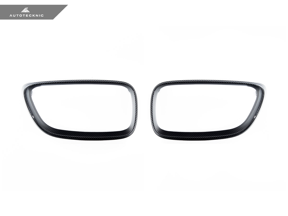AutoTecknic Replacement Dry Carbon Grille Surround Set - BMW F87 M2-Exterior-Silicon Valley Bimmer