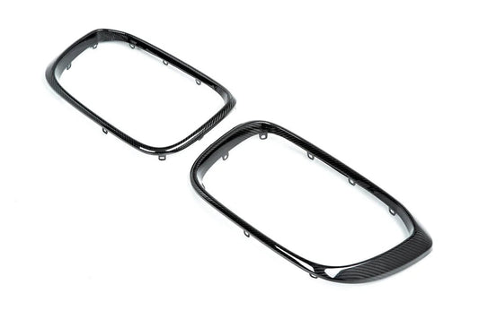 AutoTecknic Replacement Dry Carbon Grille Surround Set - F97 X3M | F98 X4M-Exterior-Silicon Valley Bimmer