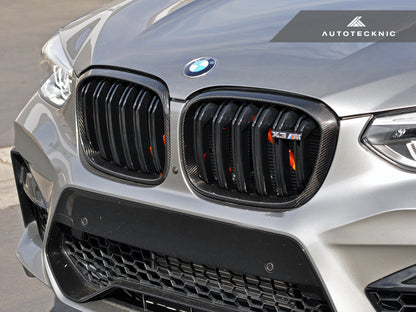AutoTecknic Replacement Dry Carbon Grille Surround Set - G01 X3 | G02 X4 Pre-LCI-Exterior-Silicon Valley Bimmer