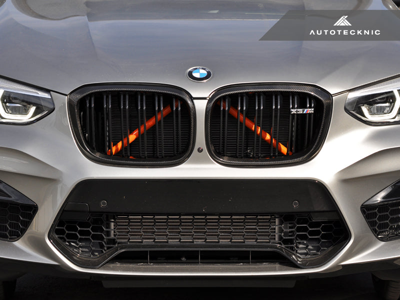 AutoTecknic Replacement Dry Carbon Grille Surround Set - G01 X3 | G02 X4 Pre-LCI-Exterior-Silicon Valley Bimmer