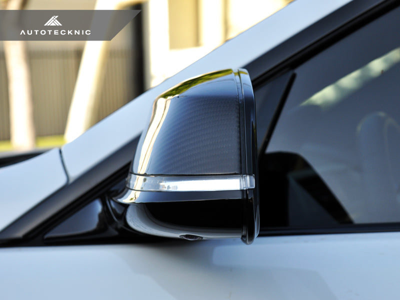 AutoTecknic Replacement Dry Carbon Mirror Covers - E84 X1 | F20 1-Series | F22 2-Series | F30 3-Series | F32/ F36 4-Series | F87 M2-Exterior-Silicon Valley Bimmer