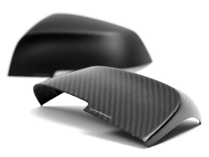 AutoTecknic Replacement Dry Carbon Mirror Covers - E84 X1 | F20 1-Series | F22 2-Series | F30 3-Series | F32/ F36 4-Series | F87 M2-Exterior-Silicon Valley Bimmer