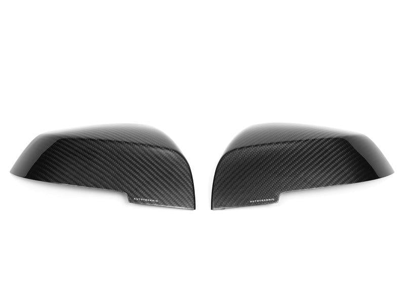 AutoTecknic Replacement Dry Carbon Mirror Covers - E84 X1 | F20 1-Series | F22 2-Series | F30 3-Series | F32/ F36 4-Series | F87 M2-Exterior-Silicon Valley Bimmer