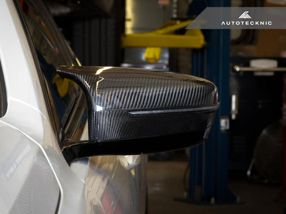 AutoTecknic Replacement Dry Carbon Mirror Covers - F90 M5-Exterior-Silicon Valley Bimmer