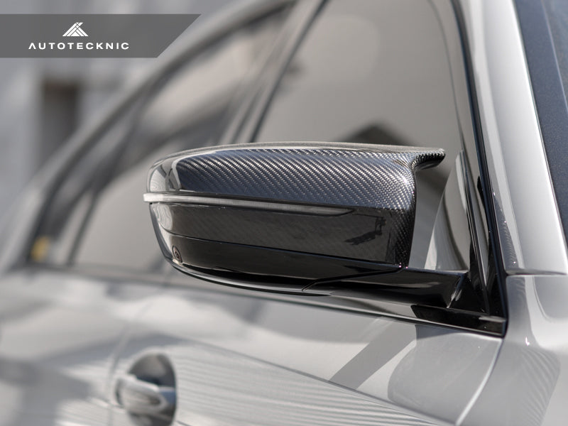 AutoTecknic Replacement Dry Carbon Mirror Covers - F90 M5-Exterior-Silicon Valley Bimmer