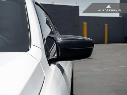 AutoTecknic Replacement Dry Carbon Mirror Covers - F92 M8-Exterior-Silicon Valley Bimmer