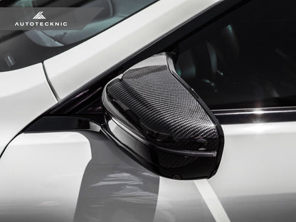 AutoTecknic Replacement Dry Carbon Mirror Covers - F92 M8-Exterior-Silicon Valley Bimmer