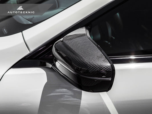 AutoTecknic Replacement Dry Carbon Mirror Covers - F92 M8-Exterior-Silicon Valley Bimmer