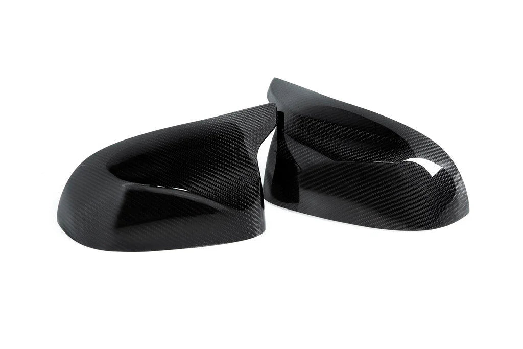 AutoTecknic Replacement Dry Carbon Mirror Covers - F95 X5M | F96 X6M-Exterior-Silicon Valley Bimmer