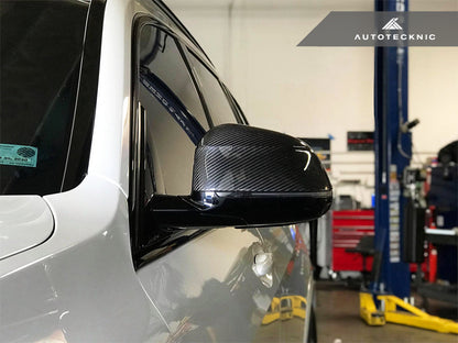 AutoTecknic Replacement Dry Carbon Mirror Covers - G01 X3 | G02 X4-Exterior-Silicon Valley Bimmer