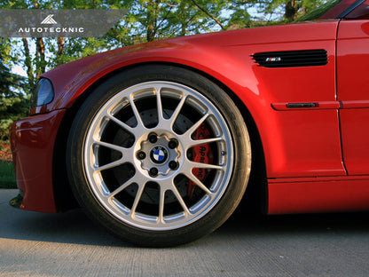 AutoTecknic Replacement Glazing Black Fender Gills - E46 M3-Exterior-Silicon Valley Bimmer