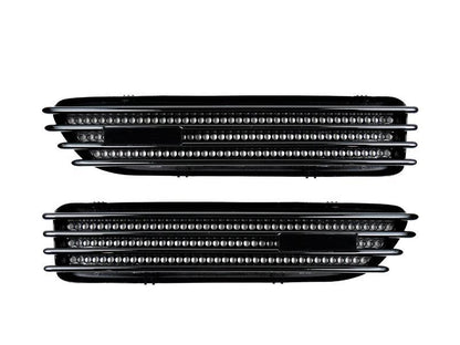AutoTecknic Replacement Glazing Black Fender Gills - E46 M3-Exterior-Silicon Valley Bimmer