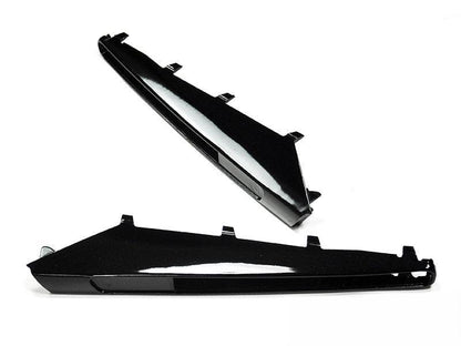 AutoTecknic Replacement Glazing Black Fender Gills - E90 Sedan/ E92 Coupe/ E93 Cabrio | M3-Exterior-Silicon Valley Bimmer