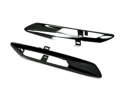 AutoTecknic Replacement Glazing Black Fender Light Trims - F10 Sedan/ F11 Wagon | 5 Series-Exterior-Silicon Valley Bimmer
