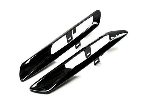 AutoTecknic Replacement Glazing Black Fender Light Trims - F10 Sedan/ F11 Wagon | 5 Series-Exterior-Silicon Valley Bimmer