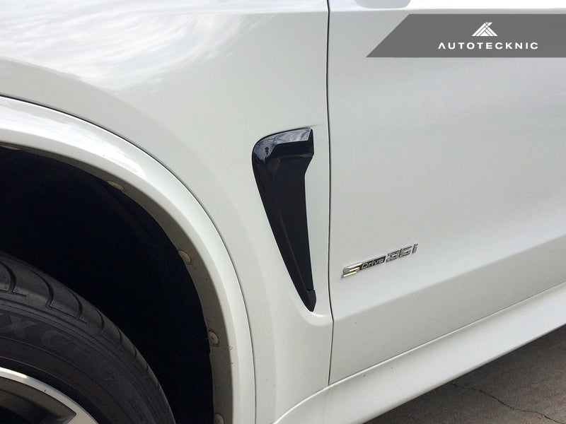 AutoTecknic Replacement Glazing Black Fender Trims - F15 X5 | F85 X5M-Exterior-Silicon Valley Bimmer