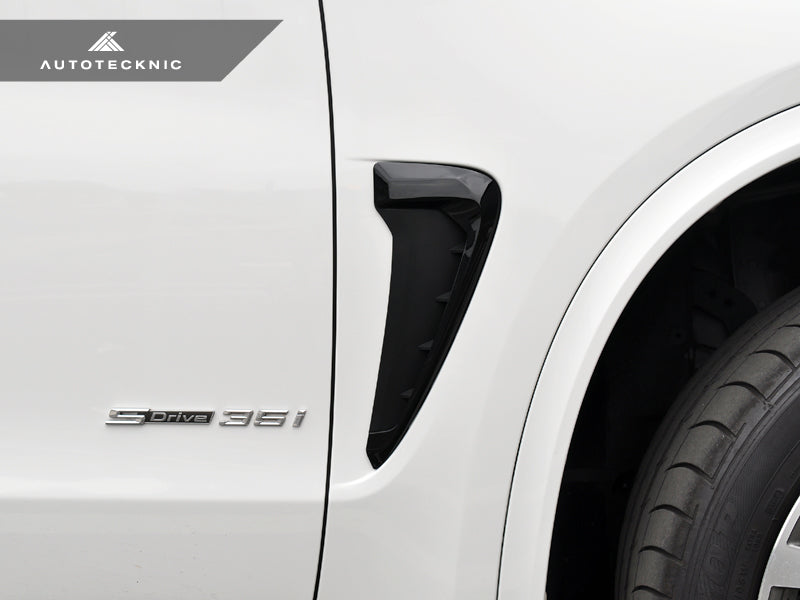 AutoTecknic Replacement Glazing Black Fender Trims - F15 X5 | F85 X5M-Exterior-Silicon Valley Bimmer