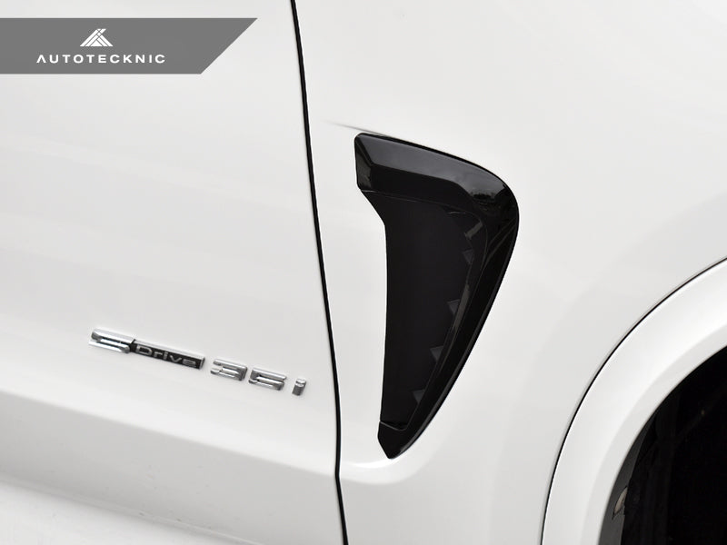 AutoTecknic Replacement Glazing Black Fender Trims - F15 X5 | F85 X5M-Exterior-Silicon Valley Bimmer