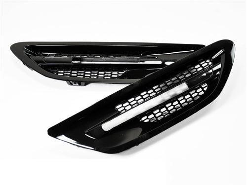 AutoTecknic Replacement Glazing Black Fender Vents - F10 M5-Exterior-Silicon Valley Bimmer