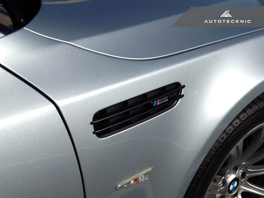 AutoTecknic Replacement Stealth Black Fender Gills - E60 M5 Sedan / E61 M5 Wagon-Exterior-Silicon Valley Bimmer
