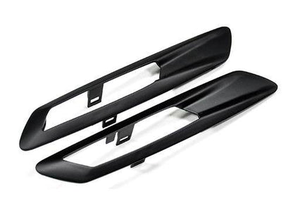 AutoTecknic Replacement Stealth Black Fender Light Trims - F10 Sedan / F11 Wagon | 5 Series-Silicon Valley Bimmer
