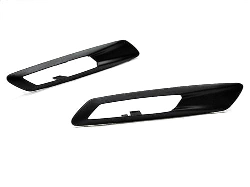 AutoTecknic Replacement Stealth Black Fender Light Trims - F10 Sedan / F11 Wagon | 5 Series-Silicon Valley Bimmer