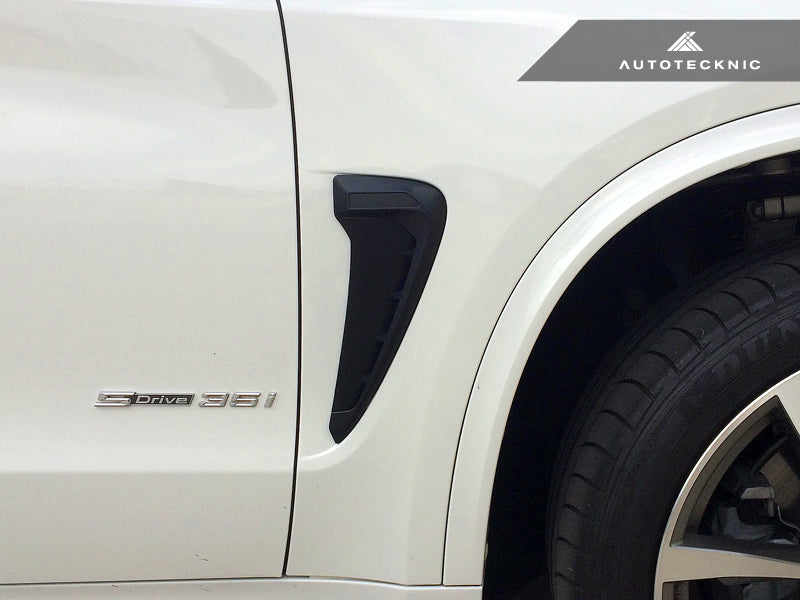 AutoTecknic Replacement Stealth Black Fender Trims - F15 X5 | F85 X5M-Exterior-Silicon Valley Bimmer