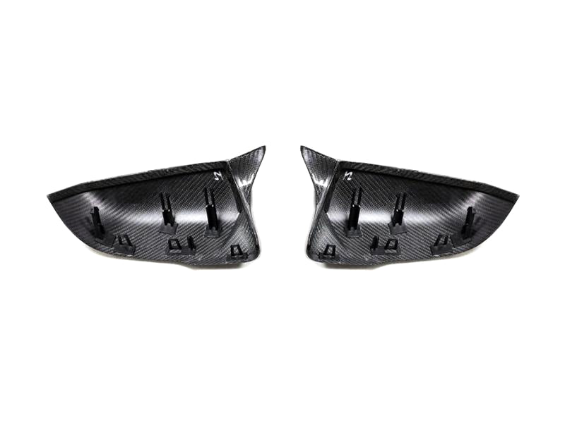 AutoTecknic Replacement Version II Aero Dry Carbon Mirror Covers - A90 Supra G29 Z4-Exterior-Silicon Valley Bimmer