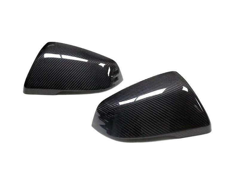 AutoTecknic Replacement Version II Dry Carbon Mirror Covers - BMW F48 X1 | F44 2-Series Gran Coupe-Mirror Caps-Silicon Valley Bimmer