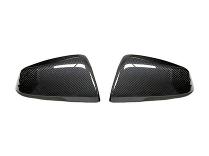 AutoTecknic Replacement Version II Dry Carbon Mirror Covers - BMW F48 X1 | F44 2-Series Gran Coupe-Mirror Caps-Silicon Valley Bimmer